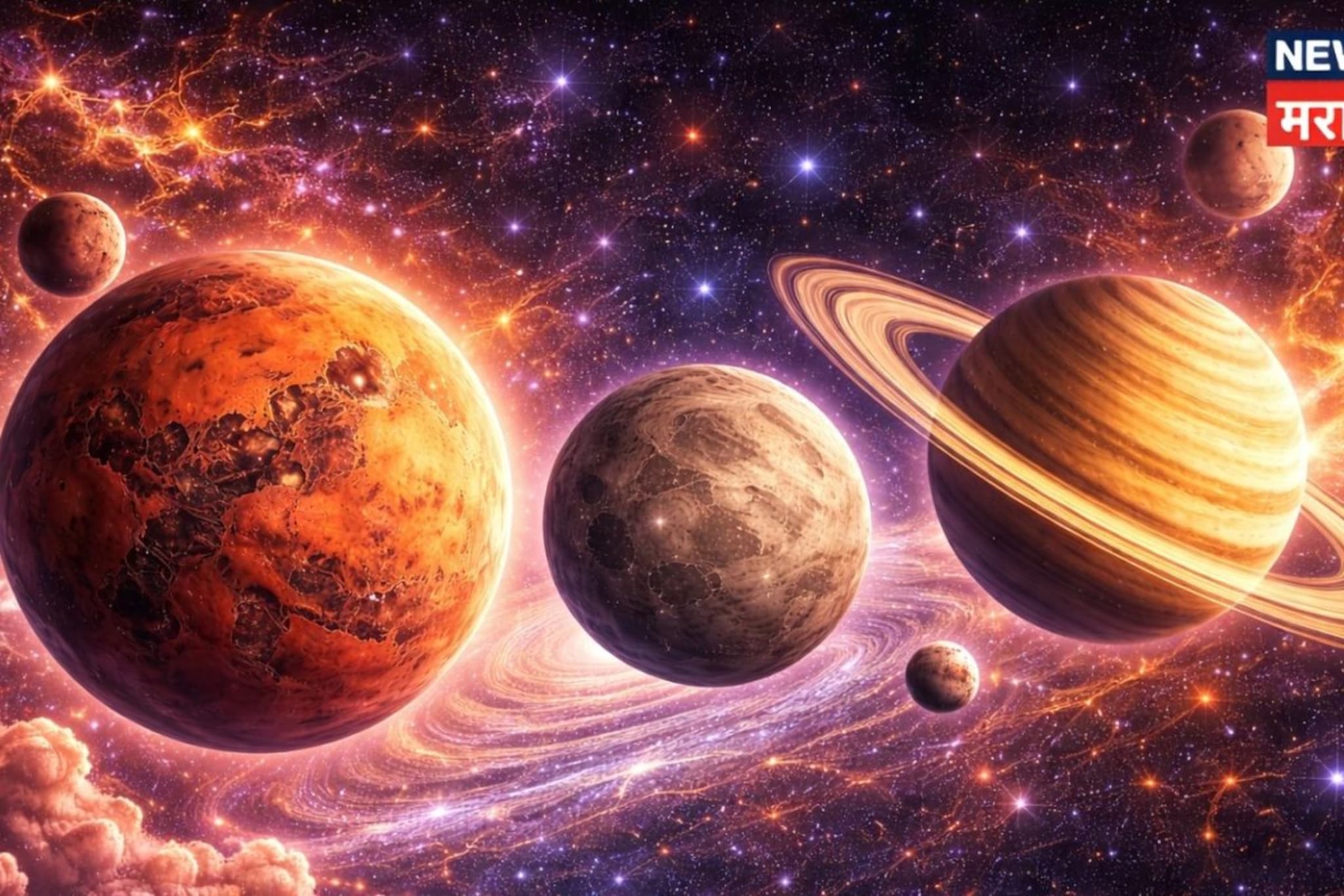 अखेर ती वेळ आलीच! सर्व कष्ट संपणार,11 एप्रिलला 'त्रिग्राही योग' पालटणार नशीब; 4 राशींचे लोक होणार मालामाल