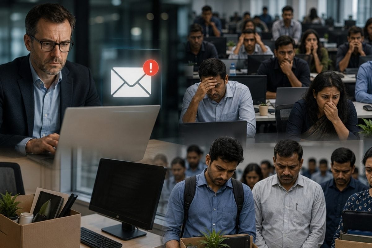 तुम्हाला कामावरून काढून टाकले आहे, डिटेल्स पर्सनल अन् ऑफिस मेलवर पाठवलेत; CEOचा 1100 कर्मचाऱ्यांना ई-मेल
