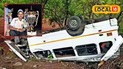 पहाटे दोन वाजता घात झाला! राजगड ट्रेकसाठी निघालेल्या मिनीबसचा पाबे घाटात भीषण अपघात