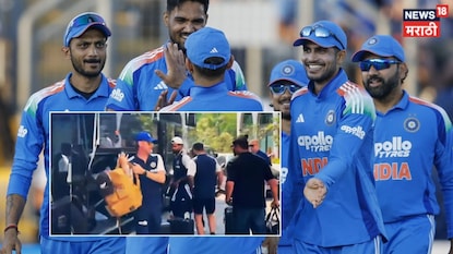 Virat Kohli arrived at the team bus in London and left for his home Virat Kohli arrived at the team bus in London and left for his home