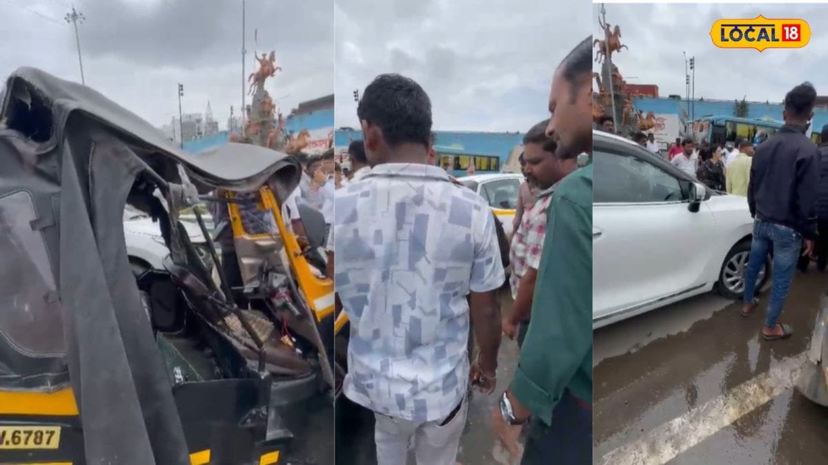 पुणे-बंगळुरू महामार्गावर नऱ्हे पूलजवळ भीषण अपघात; ५ ते ६ वाहने एकमेकांवर धडकली
