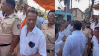 Chairman's Son Abuses, Pushes Member at Sugar Factory Meeting; Video Goes Viral in Ahilyanagar