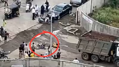 Pune Horror: Speeding Dumper Crushes Two-Wheeler, Woman Dies On Spot
