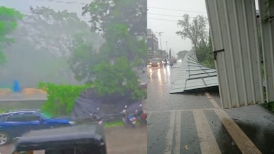 Raigad Ravaged: Returning Rains Blow Away Roofs, Water Tanks; Life Disrupted