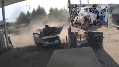 CNG Explosion at Petrol Pump: Renault Triber Blasts While Refueling, One Rule Saves Lives