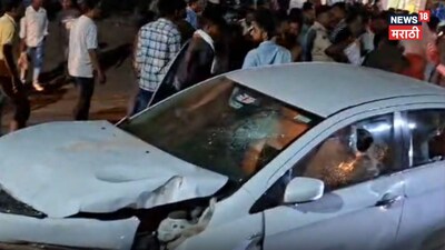 नवरात्र बंदोबस्तावरील पोलिसांना भरधाव कारने उडवले; उपनिरीक्षकाचा जागीच मृत्यू, ११ पोलीस गंभीर जखमी