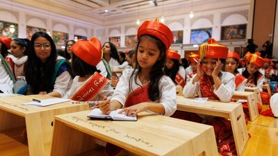 Akshar-Purushottam Sanskrit Pathshala Inaugurated in London by Mahant Swami Maharaj
