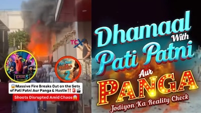 Massive Fire At Goregaon Studio Destroys Pati Patni Aur Panga 2 Set