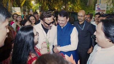 Jackie Shroff Attends Event with CM Fadnavis a Day After Attack on Tiger