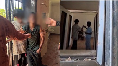सार्वजनिक स्वच्छतागृहात अल्पवयीन मुलांची नशा-पार्टी