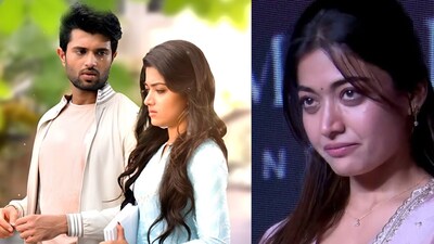 Rashmika cried on the first day of shoot after Vijay yelled at her