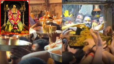 मंचकी निद्रेने तुळजाभवानी देवीच्या शारदीय नवरात्रोत्सवास प्रारंभ