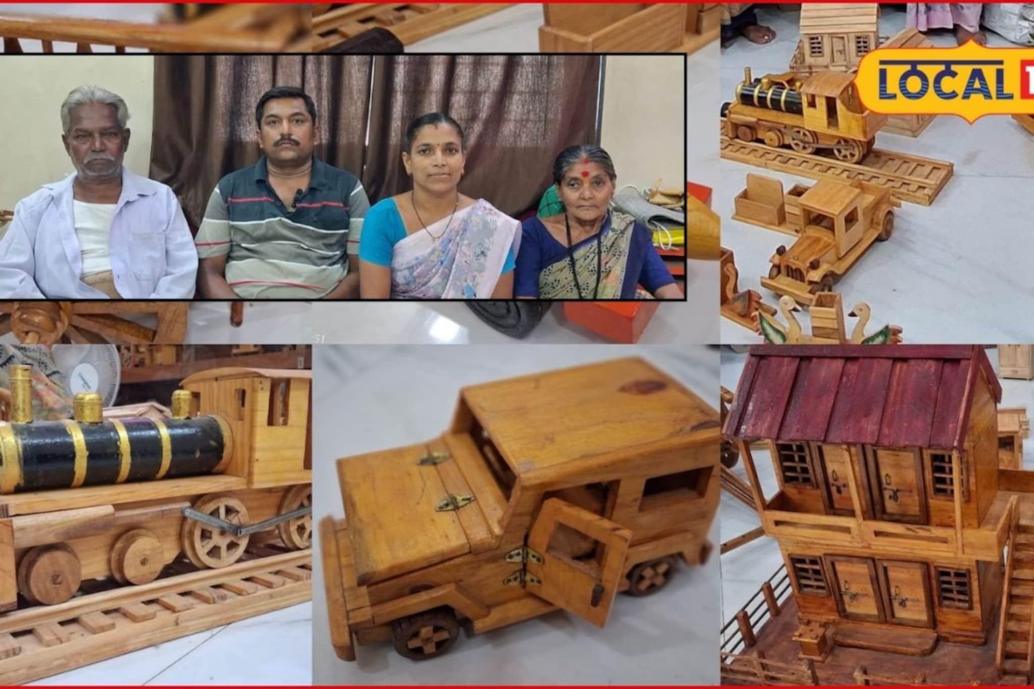 मुलासाठी लाकडी खेळणं आणलं, सांगलीकर वडिलांनी डोकं चालवलं, वेळेची गुंतवणूक केली अन् कमाई डबल झाली
