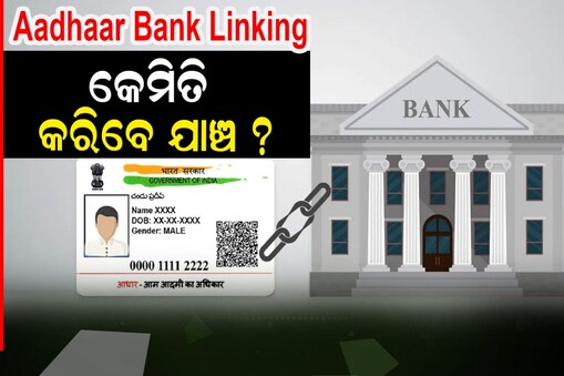 Aadhaar Bank Linking: ବ୍ୟାଙ୍କ ଆକାଉଣ୍ଟ ସହିତ ଆଧର ଲିଙ୍କ୍‌ କରିଛନ୍ତି କି ? ଜାଣନ୍ତୁ କେମିତି କରିବେ ଯାଞ୍ଚ...