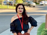 ଓଡ଼ିଆ ବୋହୁଙ୍କ କମାଲ୍‌: ଆମେରିକାର କାଲିଫର୍ଣ୍ଣିଆରେ ଚ଼ମକିଲେ ସ୍ବାଗତିକା ମହାନ୍ତି