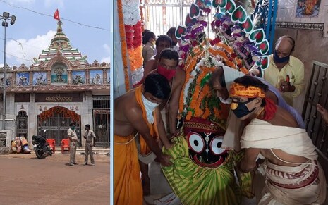 ଘରେ ଟିଭିରେ ରଥ ଯାତ୍ରା ଦେଖି ଭକ୍ତିରେ ବିହ୍ୱଳ କଟକର ଭକ୍ତମାନେ; ମନ୍ଦିର ସବୁ ଥିଲା ଶୁନ୍ ଶାନ୍