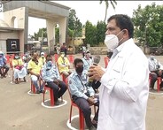 ଗଞ୍ଜାମର କୋଭିଡ ହସପିଟାଲରେ ଗୁରୁତର ଆକ୍ରାନ୍ତଙ୍କୁ ଦିଆଗଲା କଟକରୁ ଯାଇଥିବା ପ୍ଲାଜମା