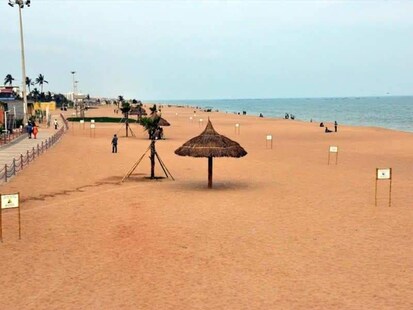 ପୁରୀ: ଦେଶର ୮ଟି ବେଳାଭୂମି ମଧ୍ୟରୁ ନିର୍ମାଣଧୀନ 'ବ୍ଲୁ ଫ୍ଲାଗ ବିଚ୍' ମାନ୍ୟତା ପାଇଁ ସ୍ଥାନ ପାଇଛି