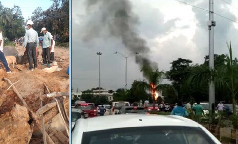 ଭୁବନେଶ୍ୱର Blast: ପେଟ୍ରୋଲ ପମ୍ପରେ LPG ରିଫିଲିଂ ବେଳେ ଲିକ୍ ହେବାରୁ ଘଟିଥିଲା ଅଘଟଣ