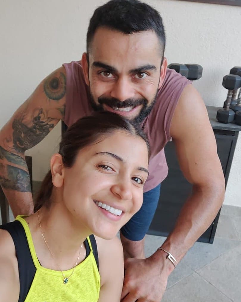  ଅନୁଷ୍କା ଶର୍ମା  ଓ ପତି ବିରାଟ କୋହଲି (Virat Kohli) (ଫଟୋ କ୍ରେଡିଟ୍‌: ଅନୁଷ୍କାଶର୍ମା /Instagram)