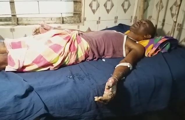  ଜଣେ ଆହତ ଯବାନ