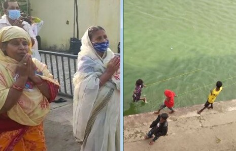 ପୁରୀରେ ପଞ୍ଚୁକ: ପାଣିରେ ବୁଡ଼ି ଚୁମ୍ବକ ମାଳରେ ଟଙ୍କା ଖୋଜୁଛନ୍ତି ପିଲାଏ; ପ୍ରଶାସନର ଦୃଷ୍ଟି ପଡ଼ୁନି