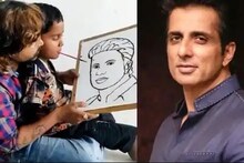 VIDEO: ମୁହଁରେ ପେଣ୍ଟ୍ ବ୍ରଶ ଧରି ଦିବ୍ୟାଙ୍ଗ ପିଲାଟି ତିଆରି କଲା ସୋନୁ ସୁଦଙ୍କ ସ୍କେଚ୍