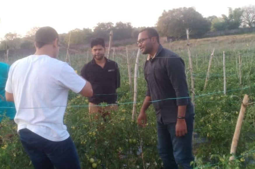  ଧୋନିଙ୍କ ଚାଷ ରାଞ୍ଚିରେ ମୋଟ ୫୫ ଏକର ଜାଗା ଉପରେ ବ୍ୟାପିଛି ।