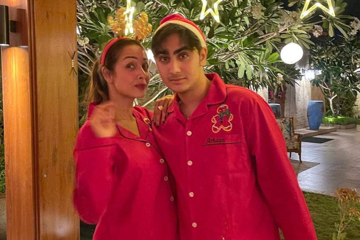  ମଲାଇକା ଅରୋଡ଼ା ବି ନିଜ ପୁଅ ସହ ସେହି ପାର୍ଟିକୁ ଆସିଥିଲେ ।