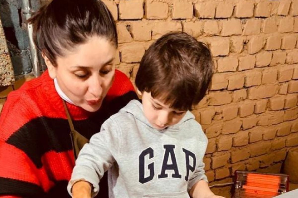  ପୁଅ ତୈମୁର ସହ କରୀନା କପୁର୍‌ ଖାନ୍‌