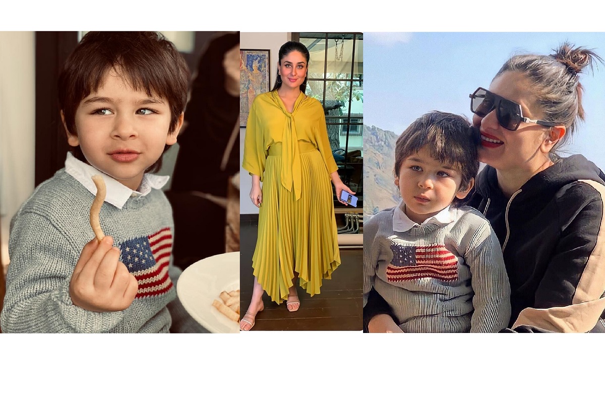  ପୁଅ ତୈମୁର ସହ କରୀନା କପୁର୍‌ ଖାନ୍‌