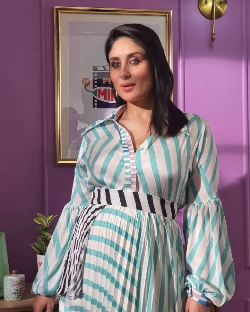  ଅଭିନେତ୍ରୀ କରୀନା କପୁର୍ ନିଜ ଶିଶୁ ଫୁଲା (baby bump) ଦେଖାଇ ଏକ ଫ୍ୟାଶନ ଟ୍ରେଣ୍ଡ୍ ସୃଷ୍ଟି କରିଛନ୍ତି ।