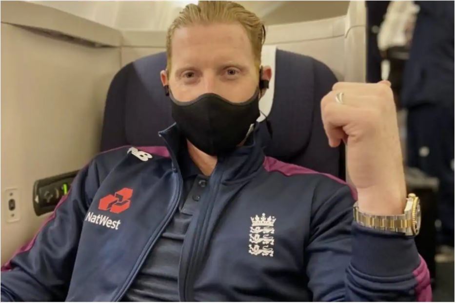  କିଛି ଦିନ ପୂର୍ବରୁ ଇଂଲଣ୍ଡ ଅଲରାଉଣ୍ଡର ବେନ୍ ଷ୍ଟକ୍ ଓ ଦ୍ରୁତ ବୋଲର ଜୋଫ୍ରା ଆର୍ଚର ମଧ୍ୟ ଭାରତରେ ପହଞ୍ଚିଥିଲେ । (ବେନ୍ ଷ୍ଟୋକ୍ସ / ଟ୍ୱିଟର)