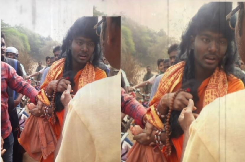 ଯାଜପୁର ରୋଡ୍ ଫେରୋକ୍ରୋମ୍ ଗେଟ୍ କଲୋନୀ ନିକଟରେ ଏହି ୟଙ୍ଗ୍ ବାବାଙ୍କ ରଙ୍ଗ ଢଙ୍ଗ ଦେଖି ଲୋକେ ସନ୍ଦେହ କରିଥିଲେ ଓ ତାଙ୍କୁ କାବୁ କରିଥିଲେ । ଯାଜପୁର ରୋଡ୍ ଫେରୋକ୍ରୋମ୍ ଗେଟ୍ କଲୋନୀ ନିକଟରେ ଏହି ୟଙ୍ଗ୍ ବାବାଙ୍କ ରଙ୍ଗ ଢଙ୍ଗ ଦେଖି ଲୋକେ ସନ୍ଦେହ କରିଥିଲେ ଓ ତାଙ୍କୁ କାବୁ କରିଥିଲେ ।