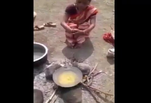 ଭାଇରାଲ୍‌ ଭିଡିଓର ଏକ ଦୃଶ୍ୟ