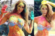 Happy Holi! ବିକିନି ପିନ୍ଧି ହୋଲି ଖେଳୁଥିବା ଫଟୋ ଶେୟାର୍ କଲେ ସୋଫିଆ ହୟାତ୍; ଭାଇରାଲ୍