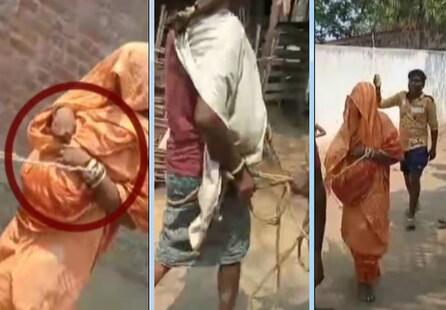 ଗଞ୍ଜାମରେ ବର୍ବରତା: ଅବୈଧ ପ୍ରେମ ଅଭିଯୋଗରେ ପୁରୁଷ ଓ ମହିଳାଙ୍କ ହାତ ବାନ୍ଧି ଗାଁ ଦାଣ୍ଡରେ ବୁଲାଇଲେ