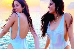 news18 - ଶ୍ରୀଦେବୀଙ୍କ ଝିଅ ଜାହ୍ନବୀ କପୁର ସମୁଦ୍ର କୂଳରେ ବିକିନିରେ ଦେଖାଦେଲେ; PICS ଭାଇରାଲ୍‌