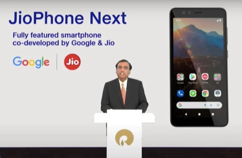 Jio brings new smartphone JioPhone Next with Google in ...
