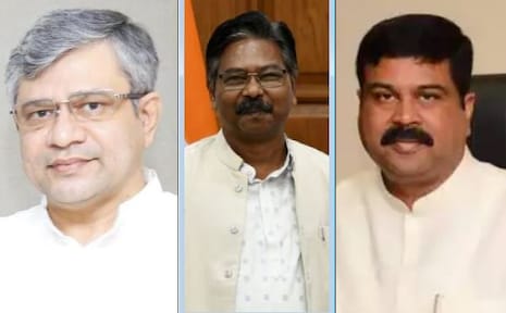 କେନ୍ଦ୍ର ମନ୍ତ୍ରୀମଣ୍ଡଳରେ ଓଡ଼ିଶାରୁ ୩ ମନ୍ତ୍ରୀ: BJD ଓ BJP ଭାରି ଆଶାନ୍ୱିତ; କଂଗ୍ରେସକୁ ‘ଦୁର୍ଯୋଗ’ ଦିଶୁଛି