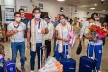 ଟୋକିଓ Olympicsରେ ଦମଦାର୍ ହକି ଖେଳି ଫେରିଲେ ରାଜ୍ୟର ୪ ତାରକା ଖେଳାଳି; ଭବ୍ୟ ସ୍ୱାଗତ