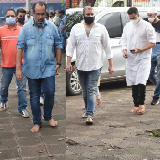  ବଲିଉଡ଼ ଅଭିନେତା ଅକ୍ଷୟ କୁମାରଙ୍କ ମା ଅରୁଣା ଭାଟିଆଙ୍କ (ବୁଧବାର) ଦେହାନ୍ତ ହୋଇଛି। ଏହା ପରେ ମୁମ୍ବାଇର ଜୁହୁସ୍ଥିତ ପୱାନ ହାନ୍ସ ଶବଦାହରେ ତାଙ୍କର ଶେଷ ରୀତିନୀତି ଅନୁଷ୍ଠିତ ହୋଇଥିଲା ଯେଉଁଠାରେ ଅକ୍ଷୟ କୁମାର ଭାରି ଦୁଃଖିତ ଥିବାର ଜଣାପଡ଼ିଥିଲା। (ଫଟୋ କ୍ରେଡିଟ୍: ଭାଇରାଲ୍ ଭାୟାନି)