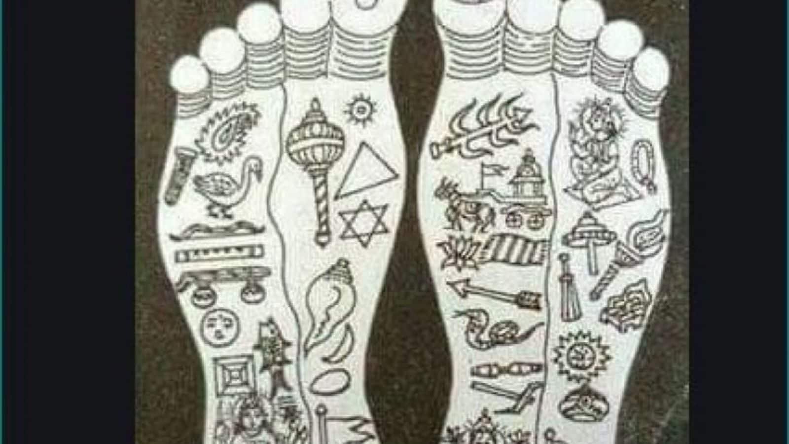 22 special marks on sriram foot know significance Facts ଭଗବାନ ରାମଙ୍କ
