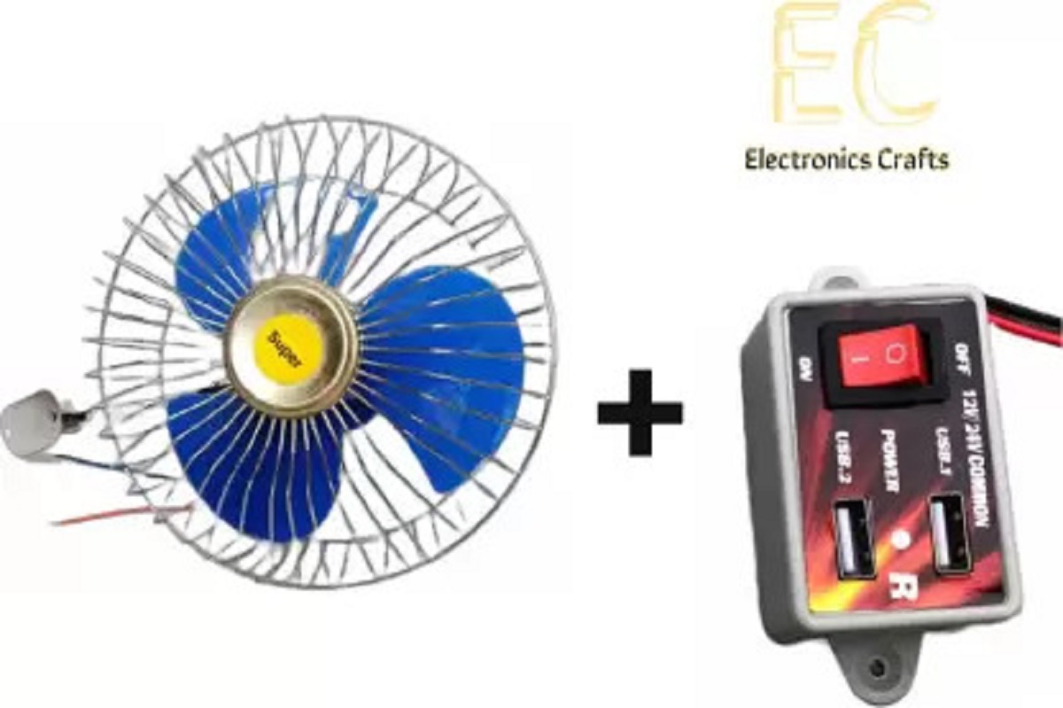  ୬. Electronics Crafts Table Solar Fan: ଏହି ସୋଲାର ଫ୍ୟାନ୍‌ ମଧ୍ୟ ୩୦୦ ଟଙ୍କାରେ ମିଳୁଛି । ୧୨ ଭୋଲ୍ଟ ଡିସି ସହିତ ଏହା ଚାଳୁଛି । ଏହାର ଓଜନ କମ୍ ଅଟେ । ଆପଣ ଏହାକୁ ସହଜରେ ଯେକୗଣସି ସ୍ଥାନକୁ ନେଇପାରିବେ । ଘରେ, କାର, ଅଫିସରେ ବ୍ୟବହାର କରାଯାଇପାରିବ ।  (image: Flipkart)