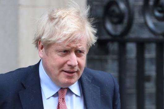 Britain's Prime Minister Boris Johnson. (Reuters)