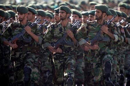 File photo of members of Iran's Revolutionary Guards. (REUTERS)