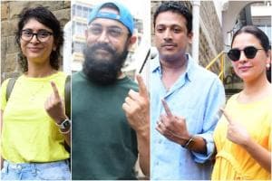 Aamir Khan, Madhuri Dixit & Others Queue Up to Vote