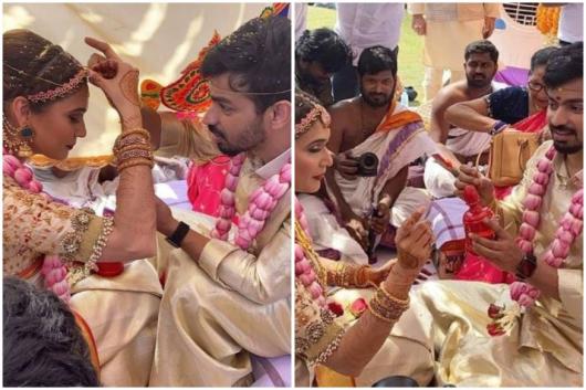 Bigg Boss Tamil Contestant Mahat Raghavendra Marries Girlfriend Prachi Mishra, See Pics