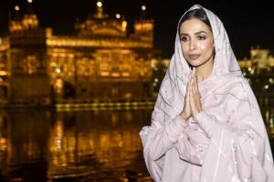 Malaika Arora Offers Prayers at Golden Temple in Amritsar