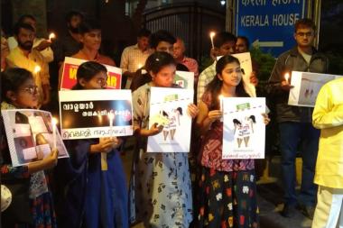 382px x 253px - Protests in Kerala Over Acquittal of 3 Accused in Sexual Assault ...